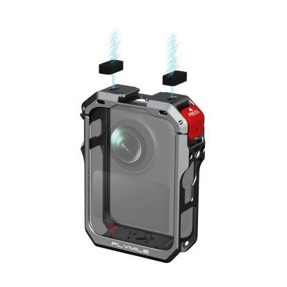 Flymile Metal Frame Cage for DJI Osmo 360 II 