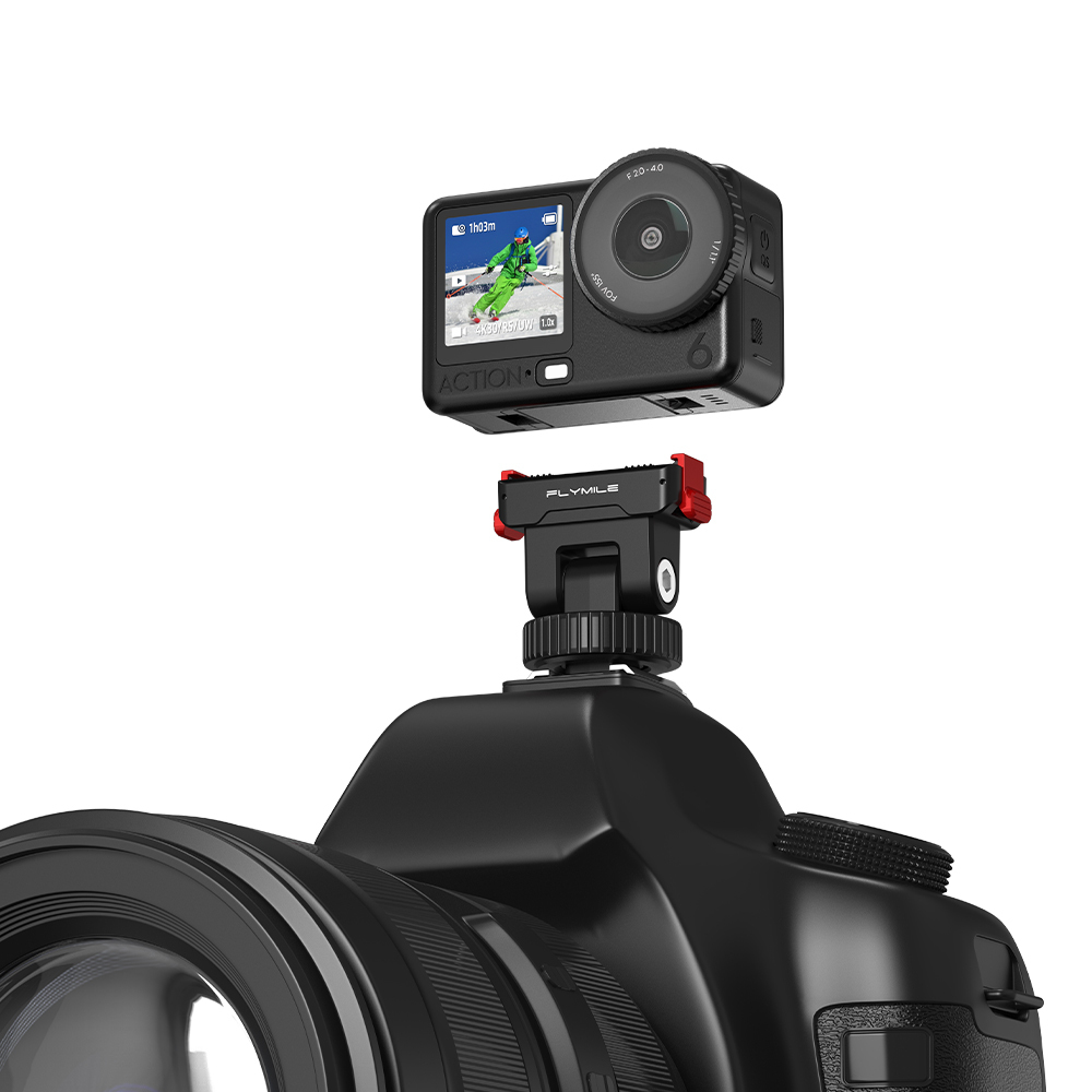 Flymile Magnetic Adapter Gimbal Base for DJI OSMO Action 6