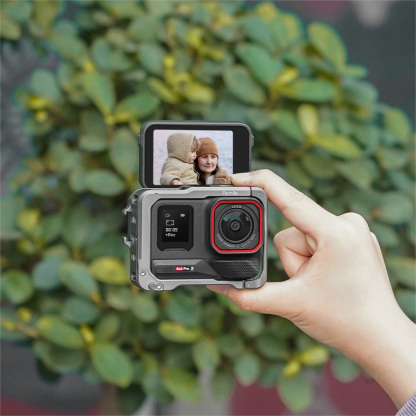 Flymile Metal Camera Cage for Insta360 Ace Pro/2 