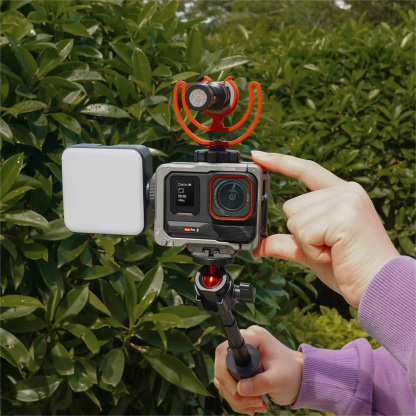 Flymile Metal Camera Cage for Insta360 Ace Pro/2 