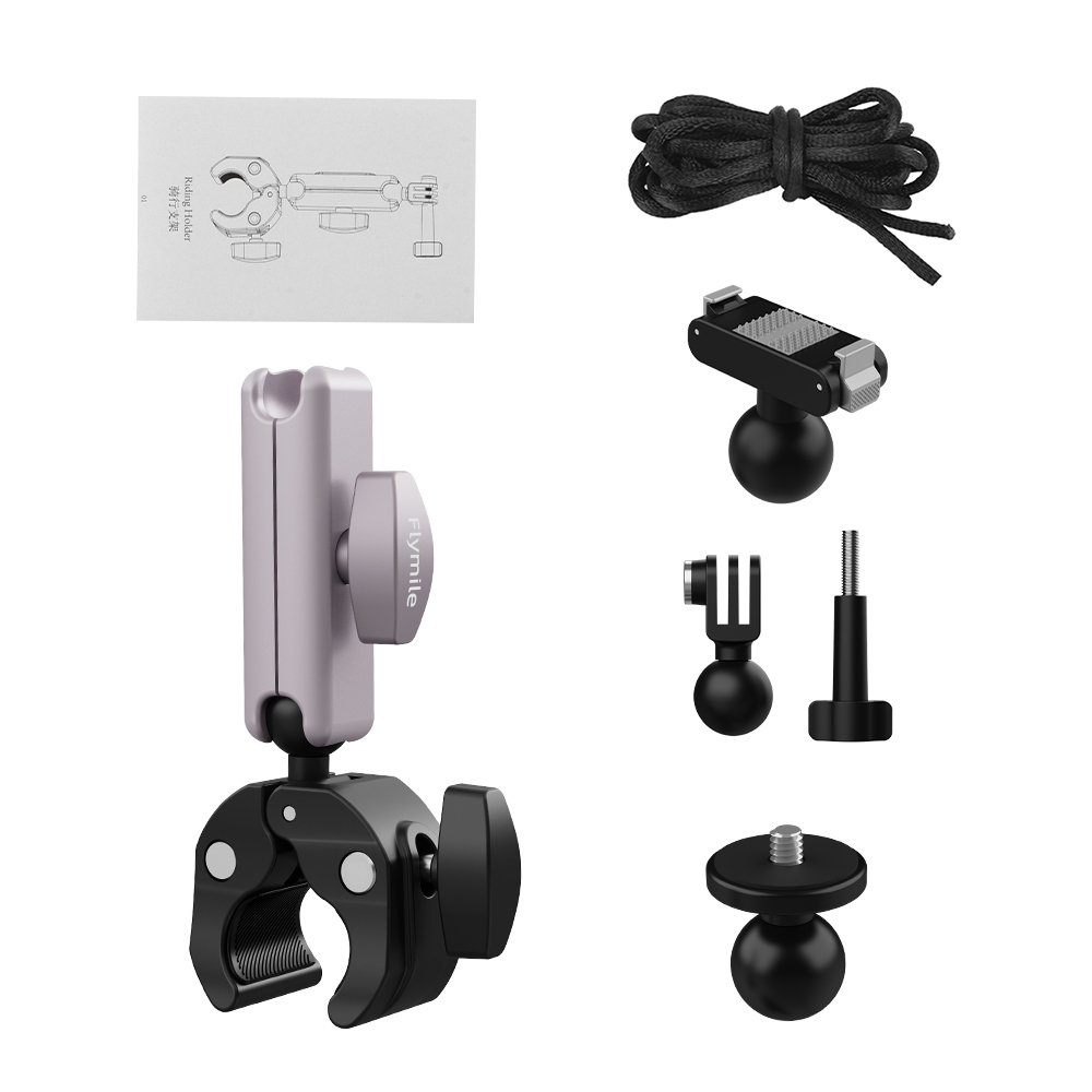 Flymile Bicycle Handlebar Mount for DJI OSMO 360 Nano Action 6 5