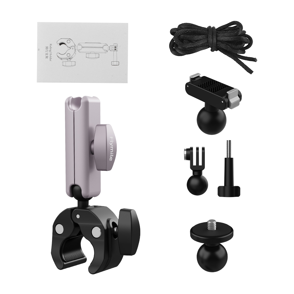 Flymile Bicycle Handlebar Mount for DJI OSMO 360 Nano Action 6 5