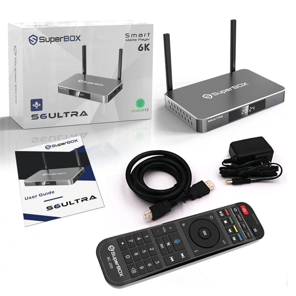 SuperBox S6 Ultra Android TV Box (2025 Limited Version)