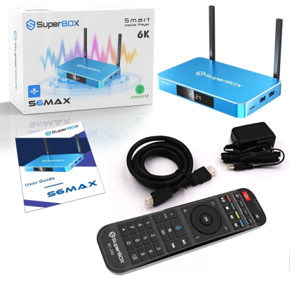 SuperBox S6 Max Android TV Box (2025 Hot Version)