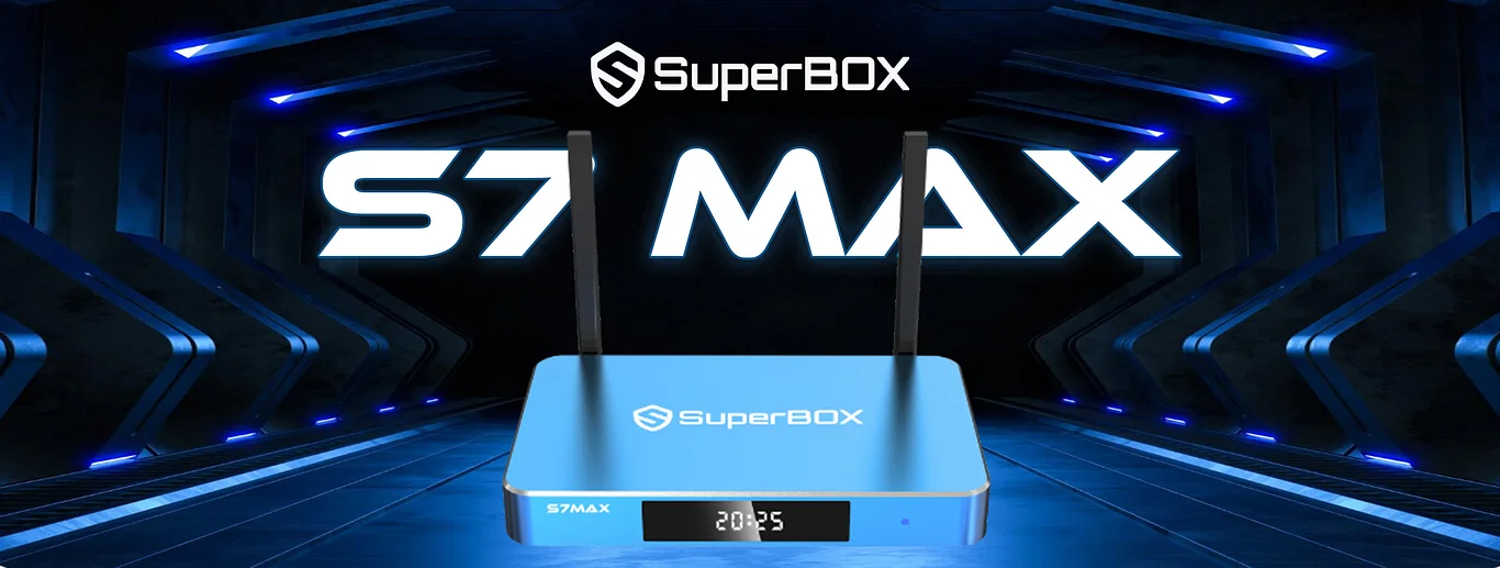 SuperBox S7 Max Android TV Box (Hot Version)