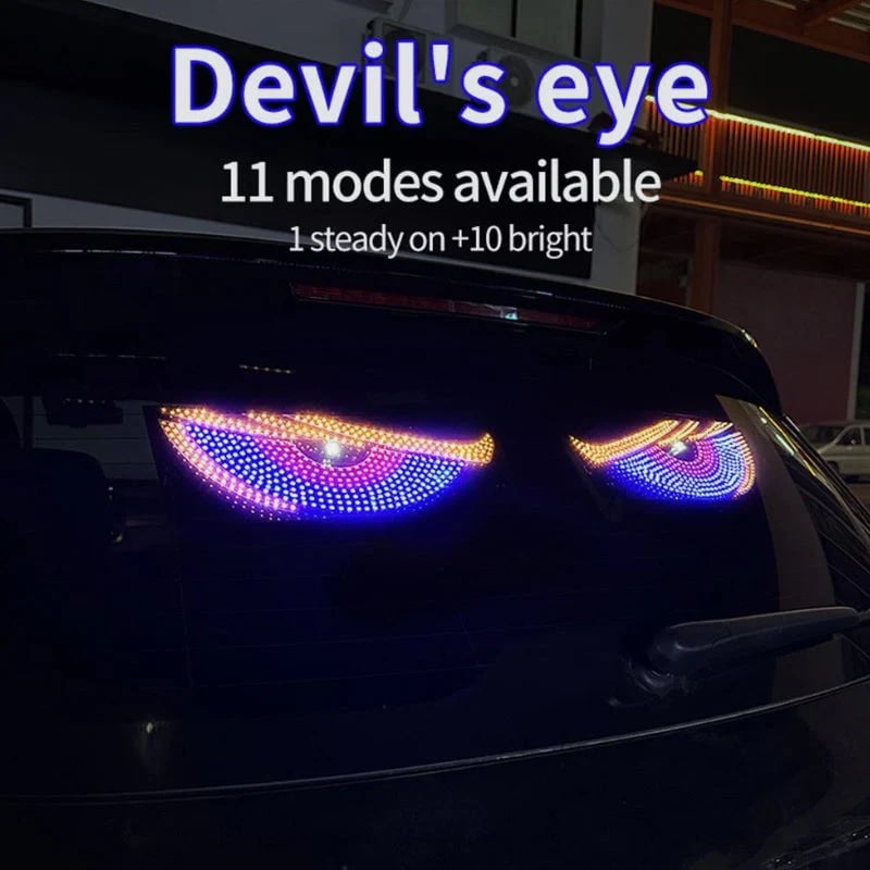 ⏳Időkorlátozott különleges ajánlat⌛ 2 db Devil Eyes LED lámpa a szélvédőre