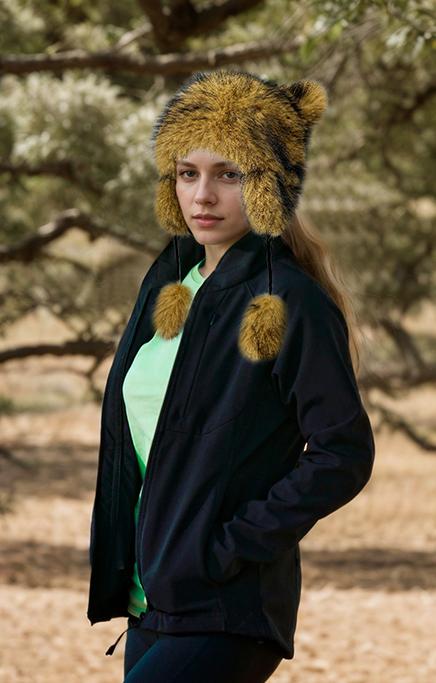 ❄️Téli aranyos mosómedve plüss sapkák