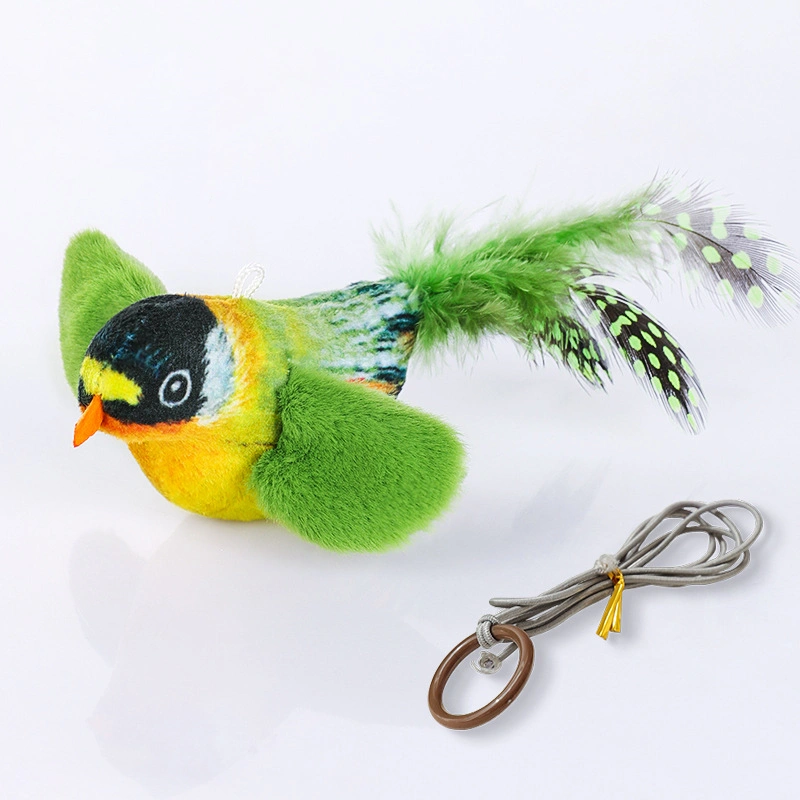 🔥Interactive Cat Toys, Rechargeable Chirping Flapping Bird with Catnip for Indoor Cats