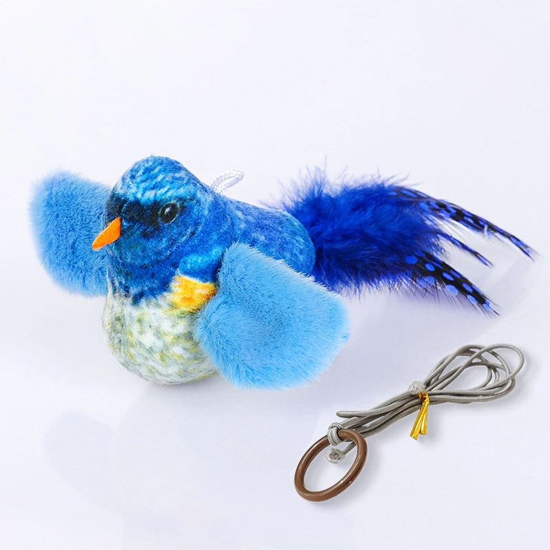 🔥Interactive Cat Toys, Rechargeable Chirping Flapping Bird with Catnip for Indoor Cats
