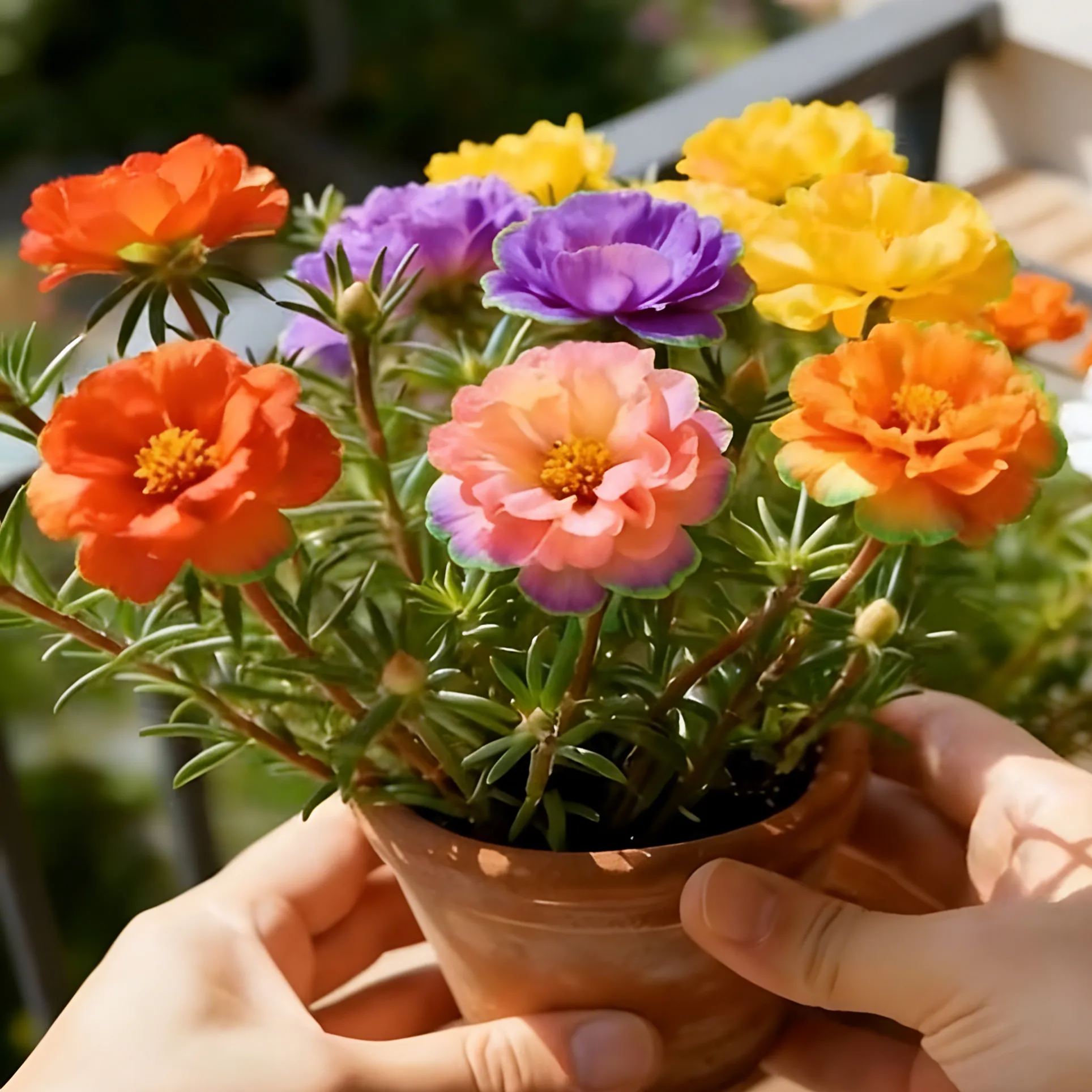 🌼 1000 бр. семена от многоцветен двоен слънчоглед