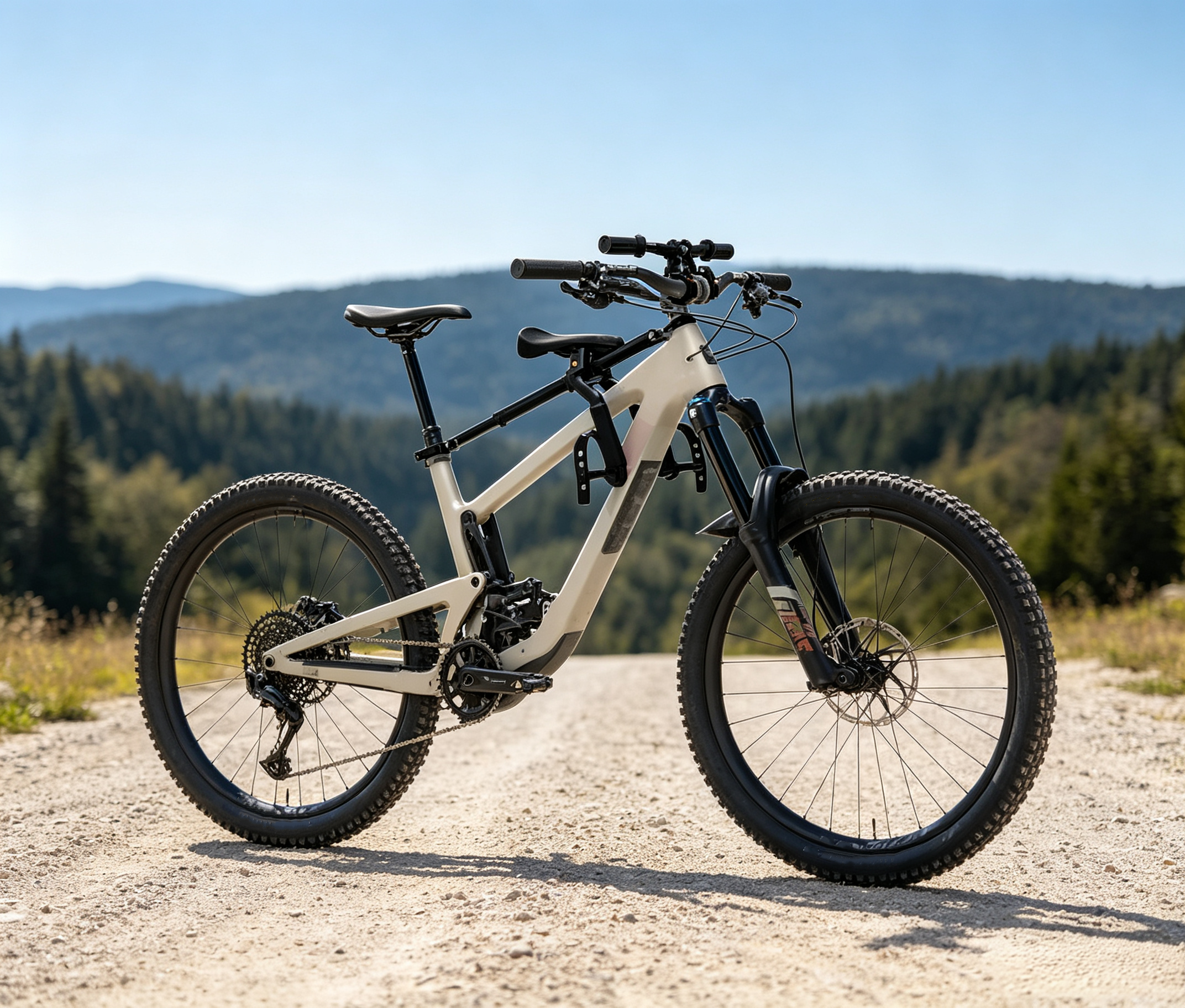 Mountain bike safety seat