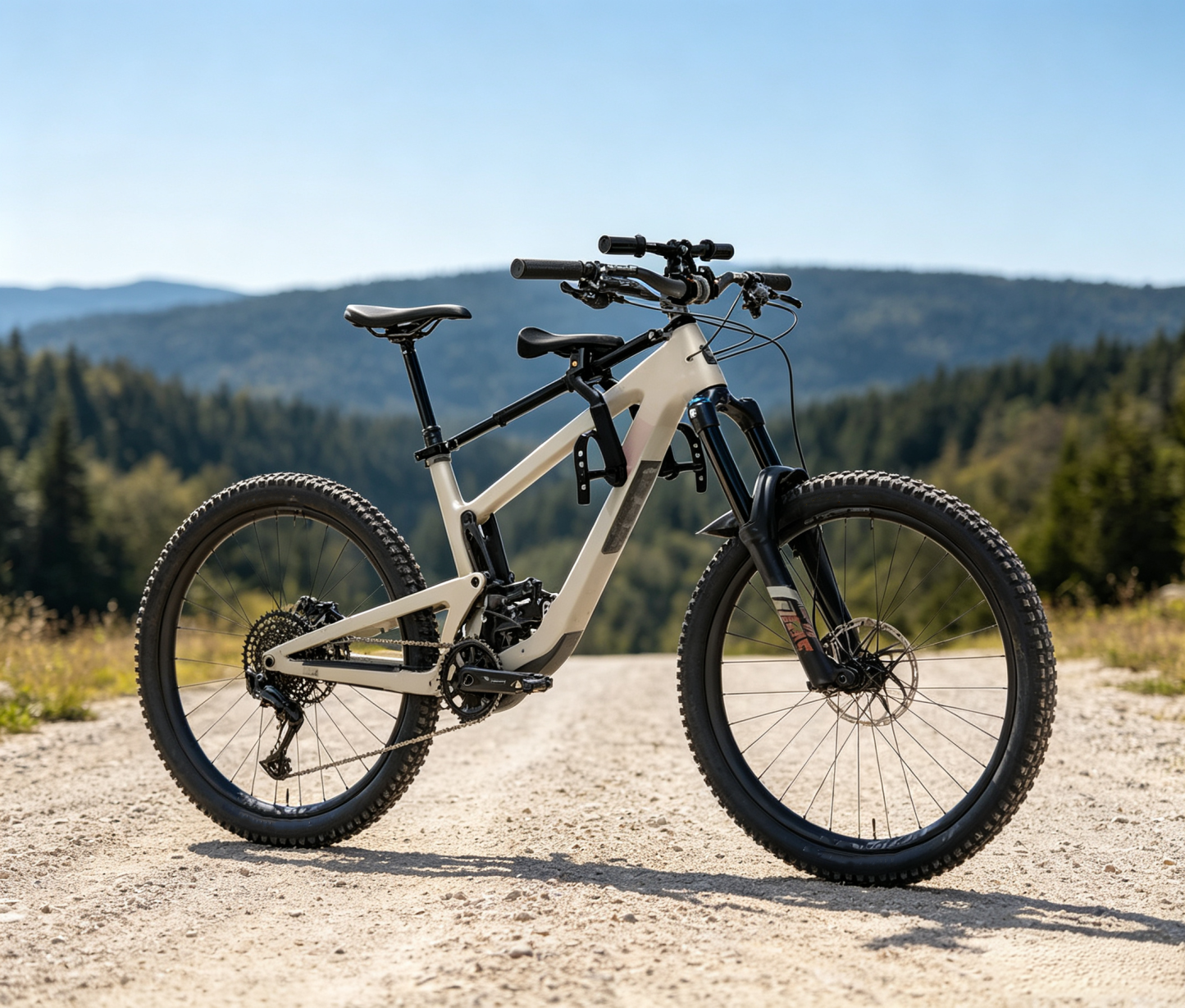 Mountain bike safety seat