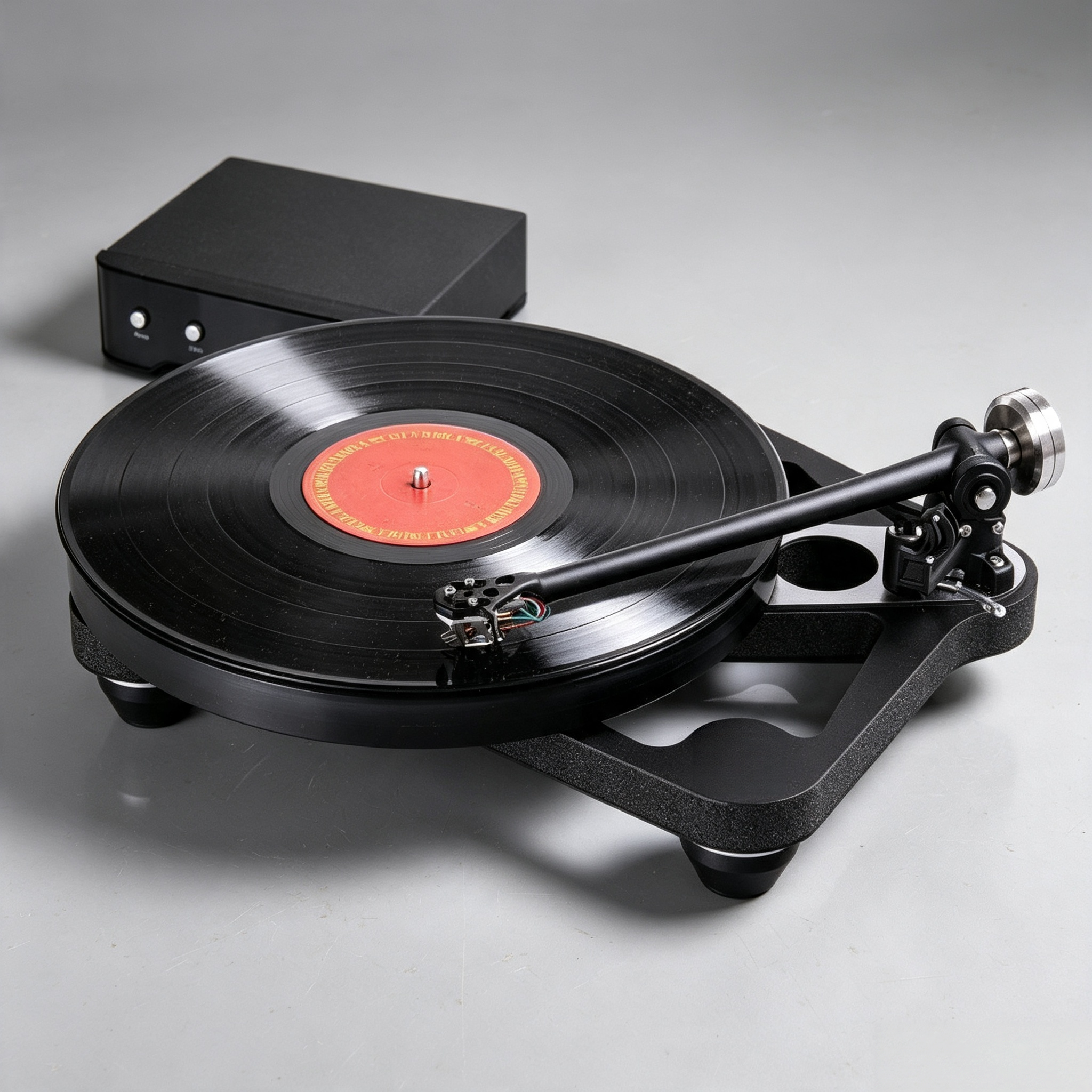 Precision Belt-Drive Turntable – High-Rigidity Analog Hi-Fi System 🎵💿✨