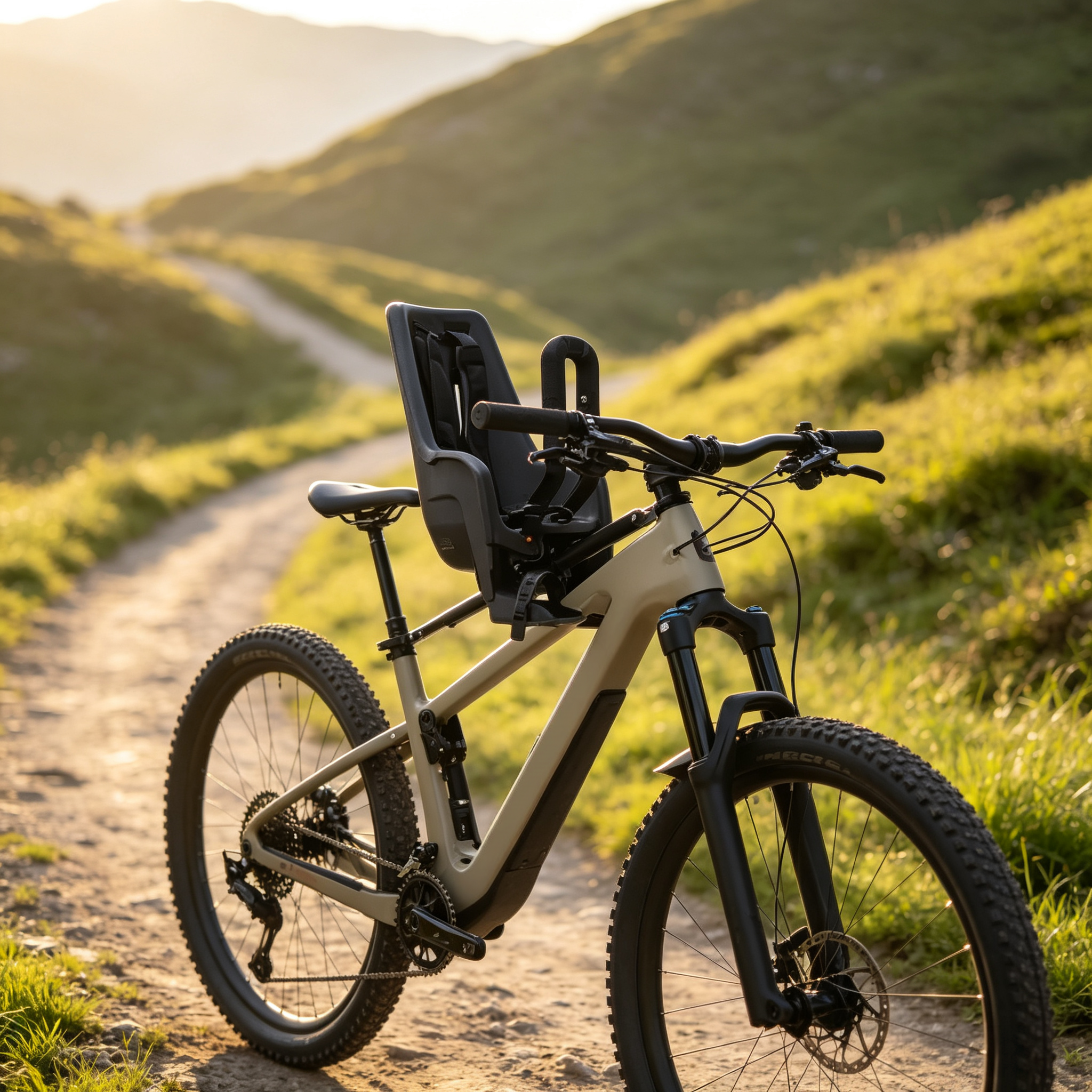 Mountain bike safety seat