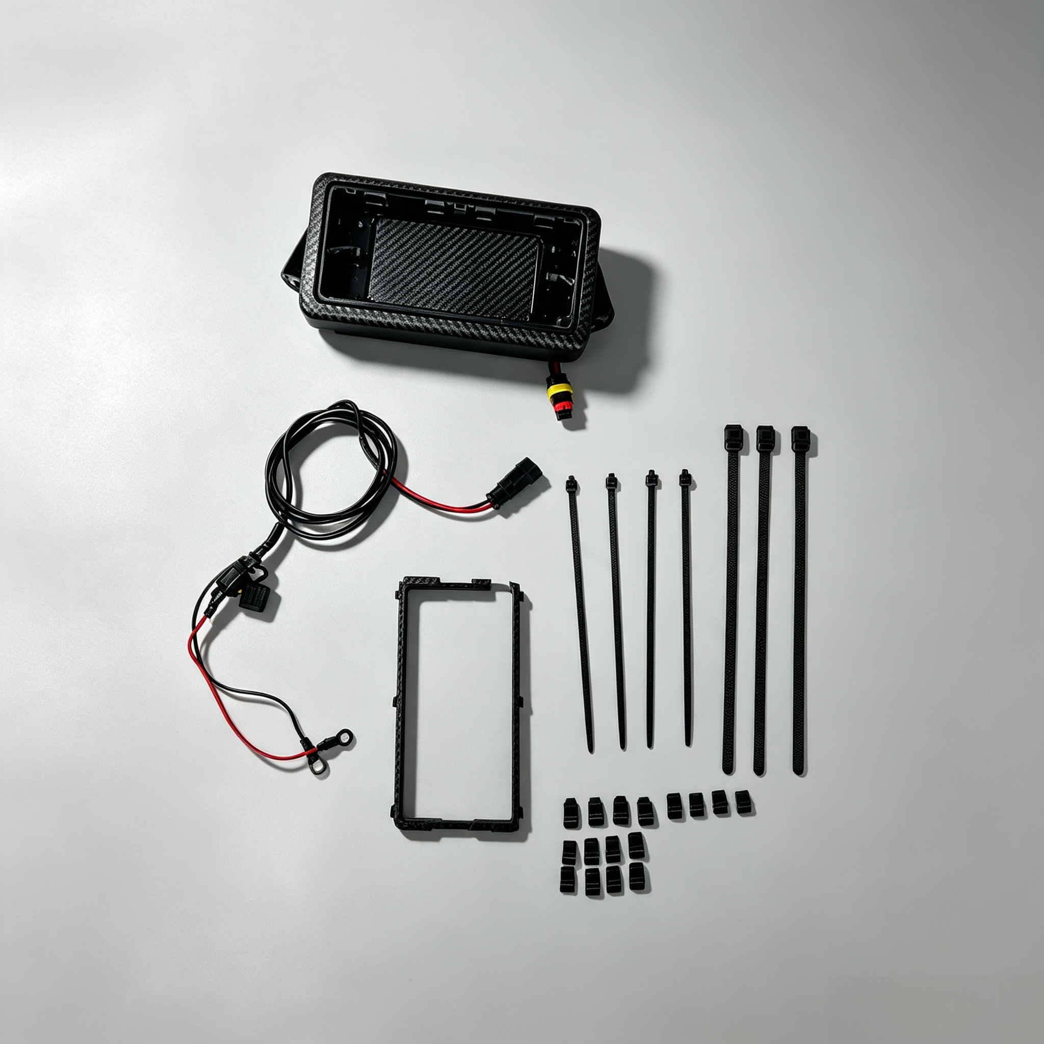 Smart Phone Mount & Wireless Charging System – Off-Road Motorcycle Navigation Hub 🏍️📱⚡