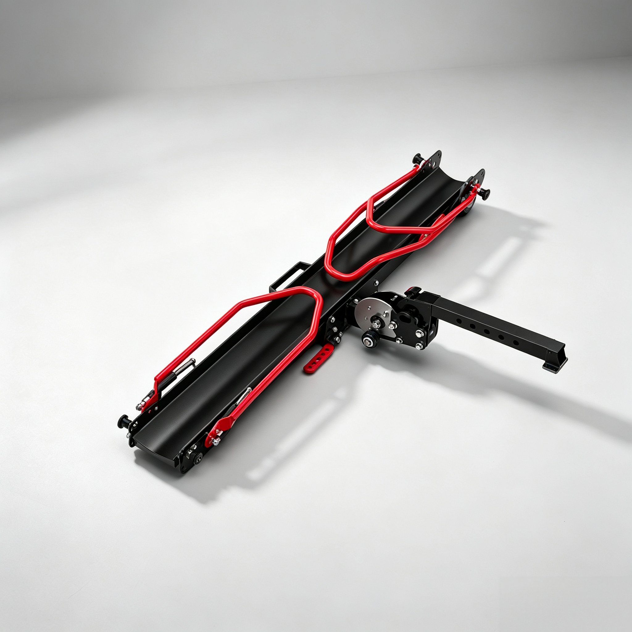 Self-Lowering Vertical Bike Rack – Space-Saving Storage for Electric Off-Road Motorcycles 🏍️⚡🏠