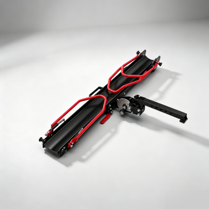 Self-Lowering Vertical Bike Rack – Space-Saving Storage for Electric Off-Road Motorcycles 🏍️⚡🏠
