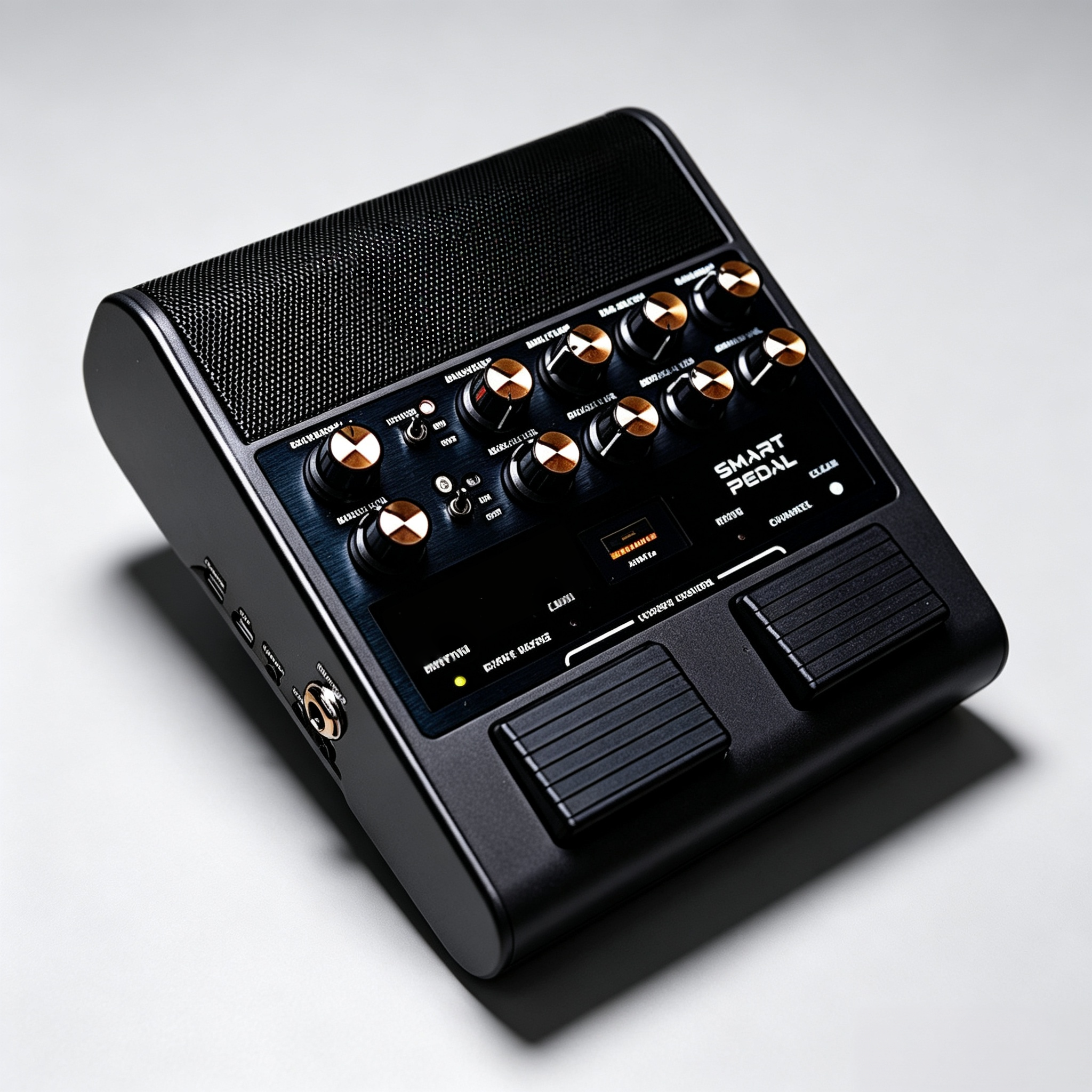 Smart Multi-Effects Guitar Pedal – Amp Modeling, Looper, Drum Machine & USB Recording ⚡🎸🎛️