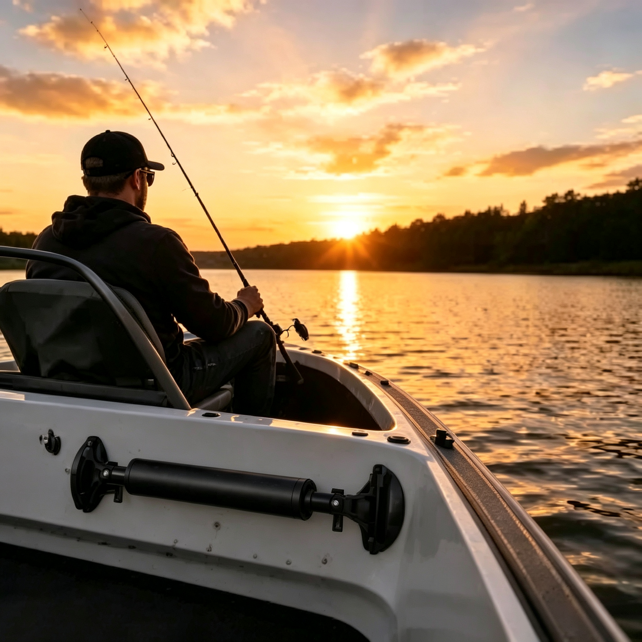 Marine suction cup holder