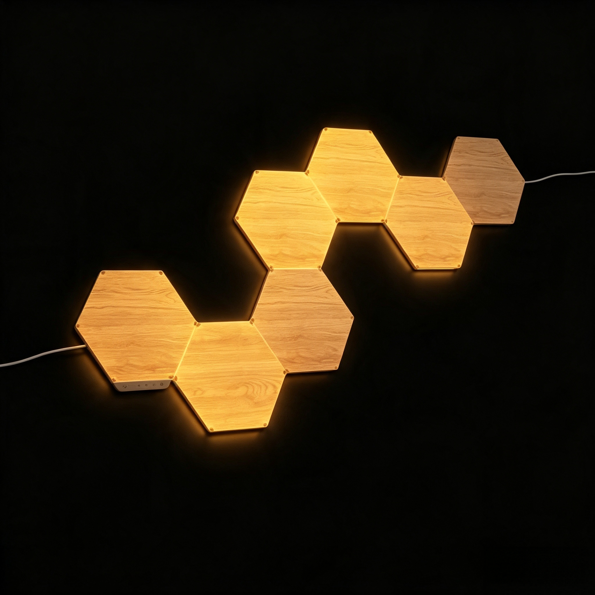 Wooden Smart Light Panels