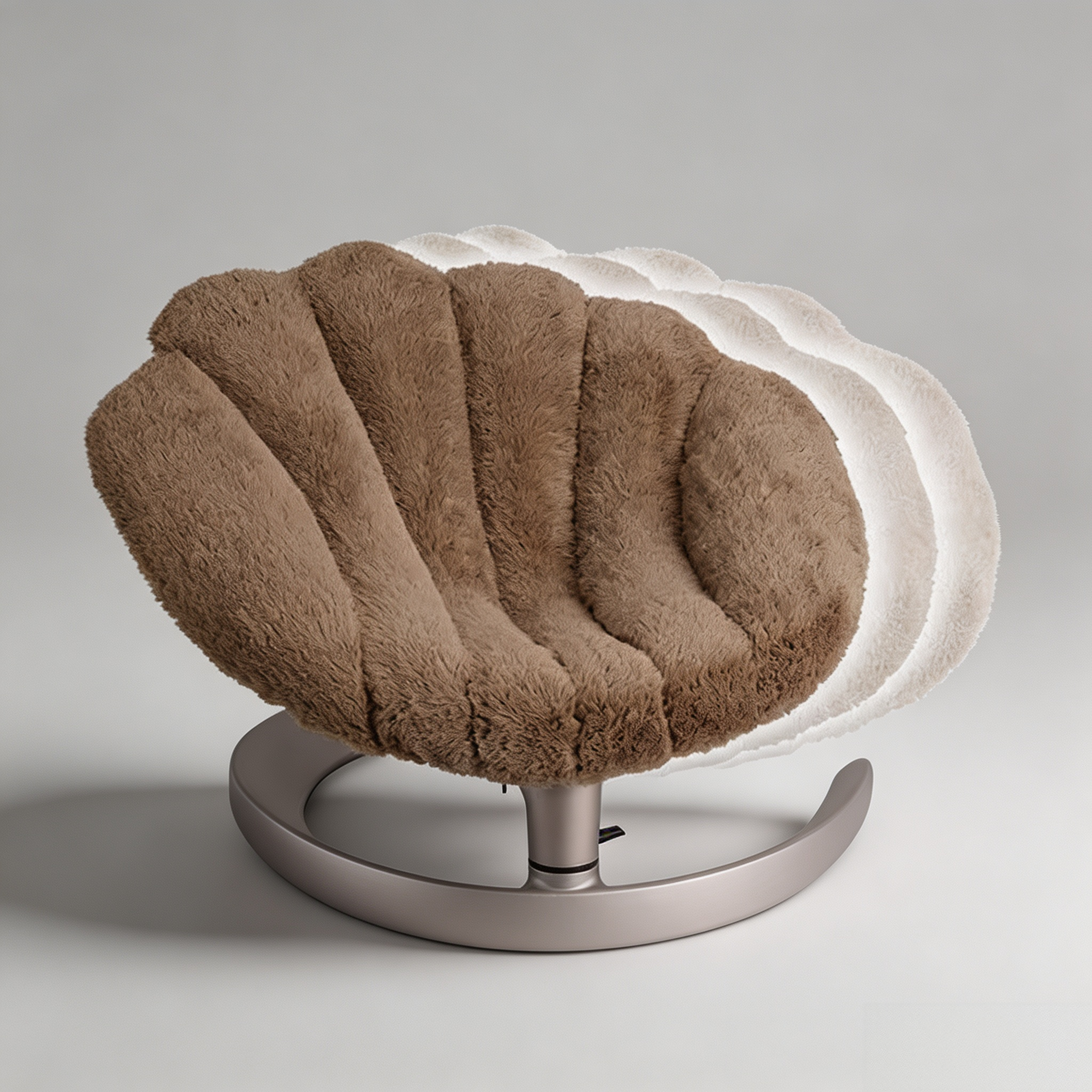 Elevated Pet Bed & Swaying Lounger – Gentle 2-Minute Motion, 3 Recline Positions, Removable Washable Cover