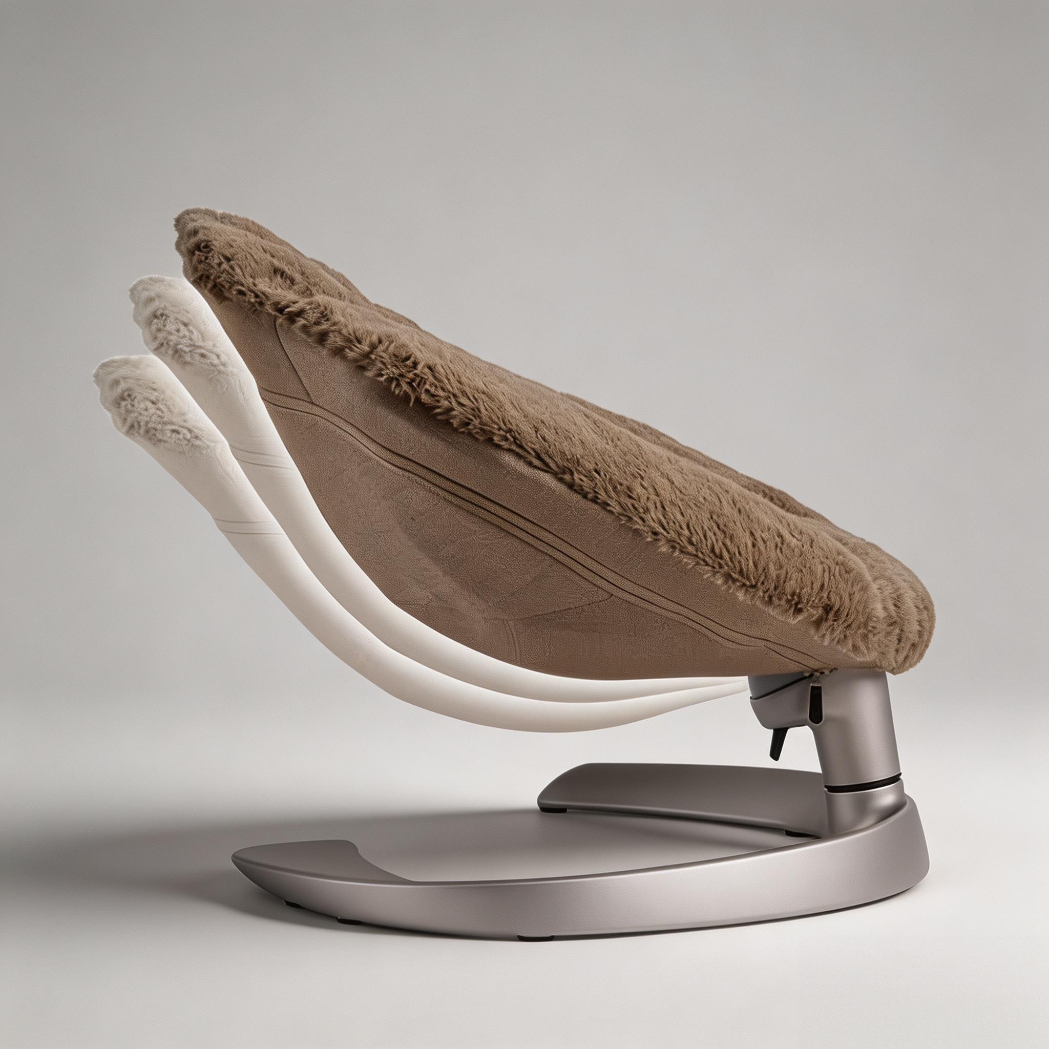 Elevated Pet Bed & Swaying Lounger – Gentle 2-Minute Motion, 3 Recline Positions, Removable Washable Cover