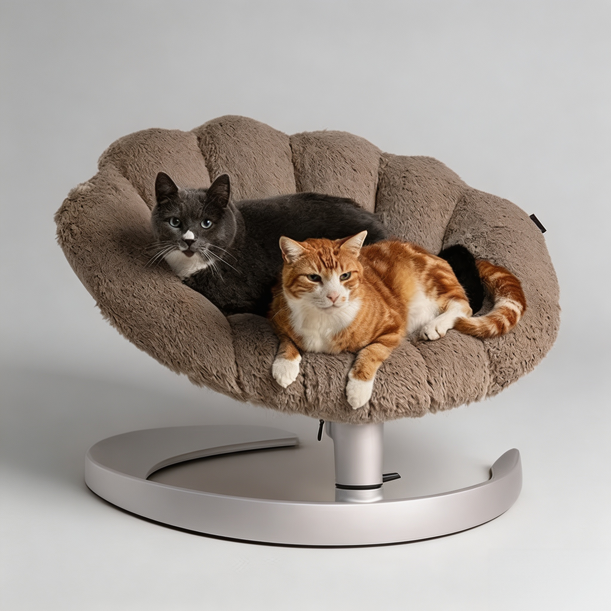 Elevated pet bed and swaying lounger