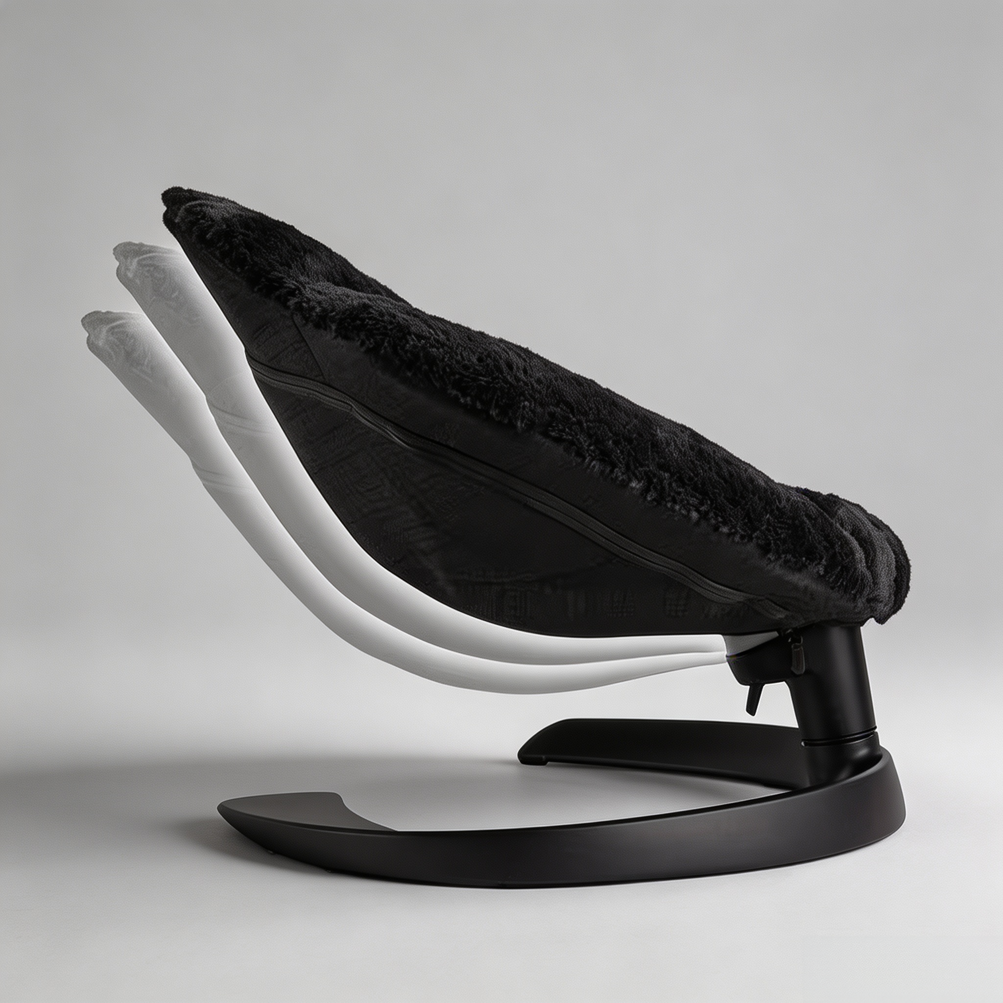 Elevated Pet Bed & Swaying Lounger – Gentle 2-Minute Motion, 3 Recline Positions, Removable Washable Cover