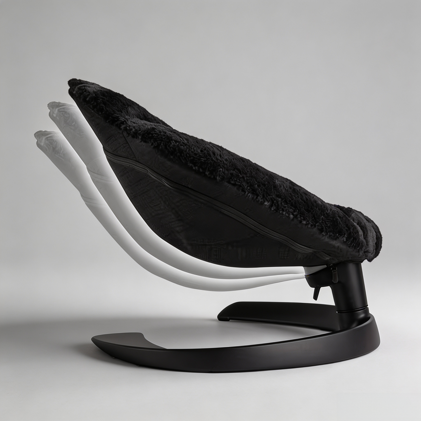Elevated Pet Bed & Swaying Lounger – Gentle 2-Minute Motion, 3 Recline Positions, Removable Washable Cover