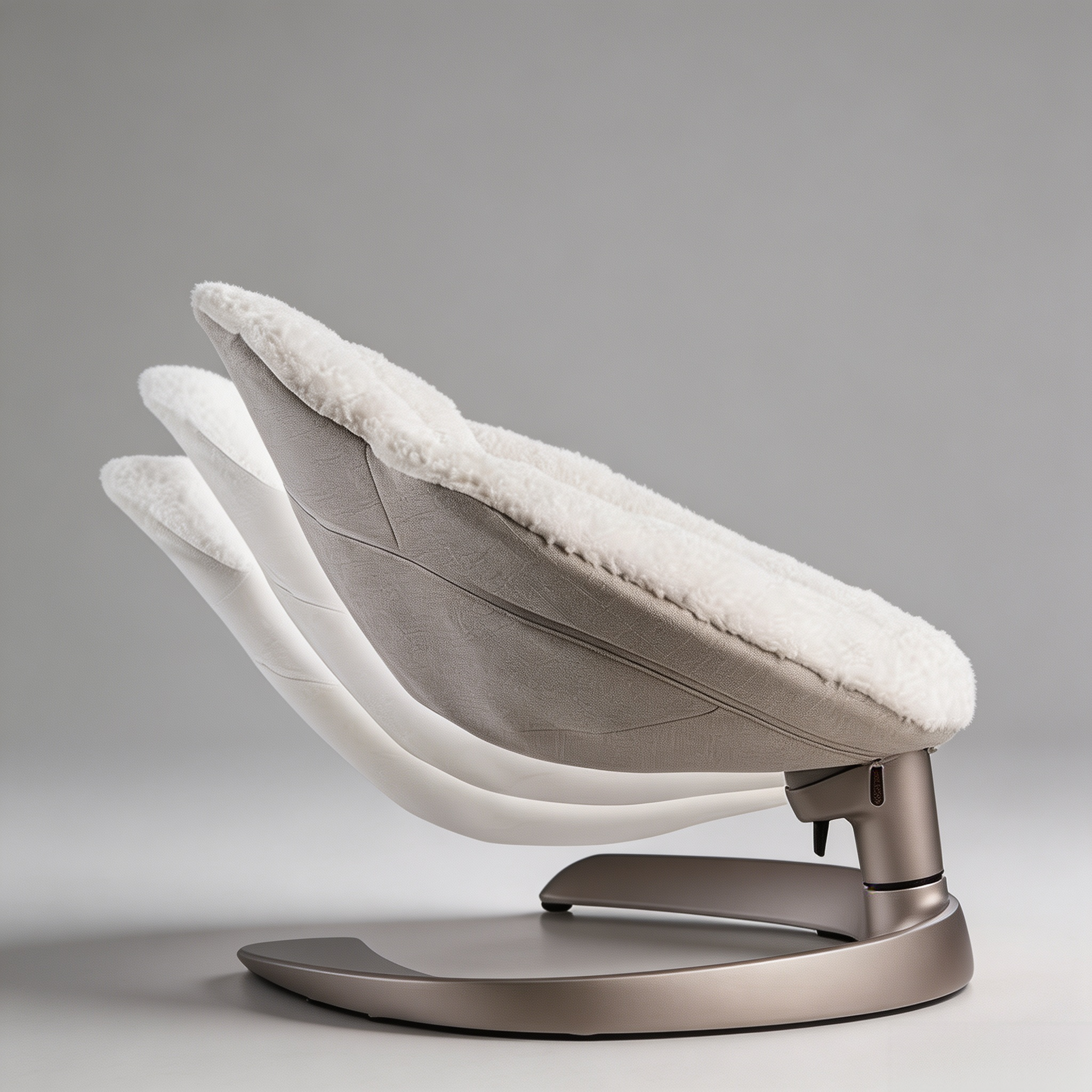 Elevated Pet Bed & Swaying Lounger – Gentle 2-Minute Motion, 3 Recline Positions, Removable Washable Cover