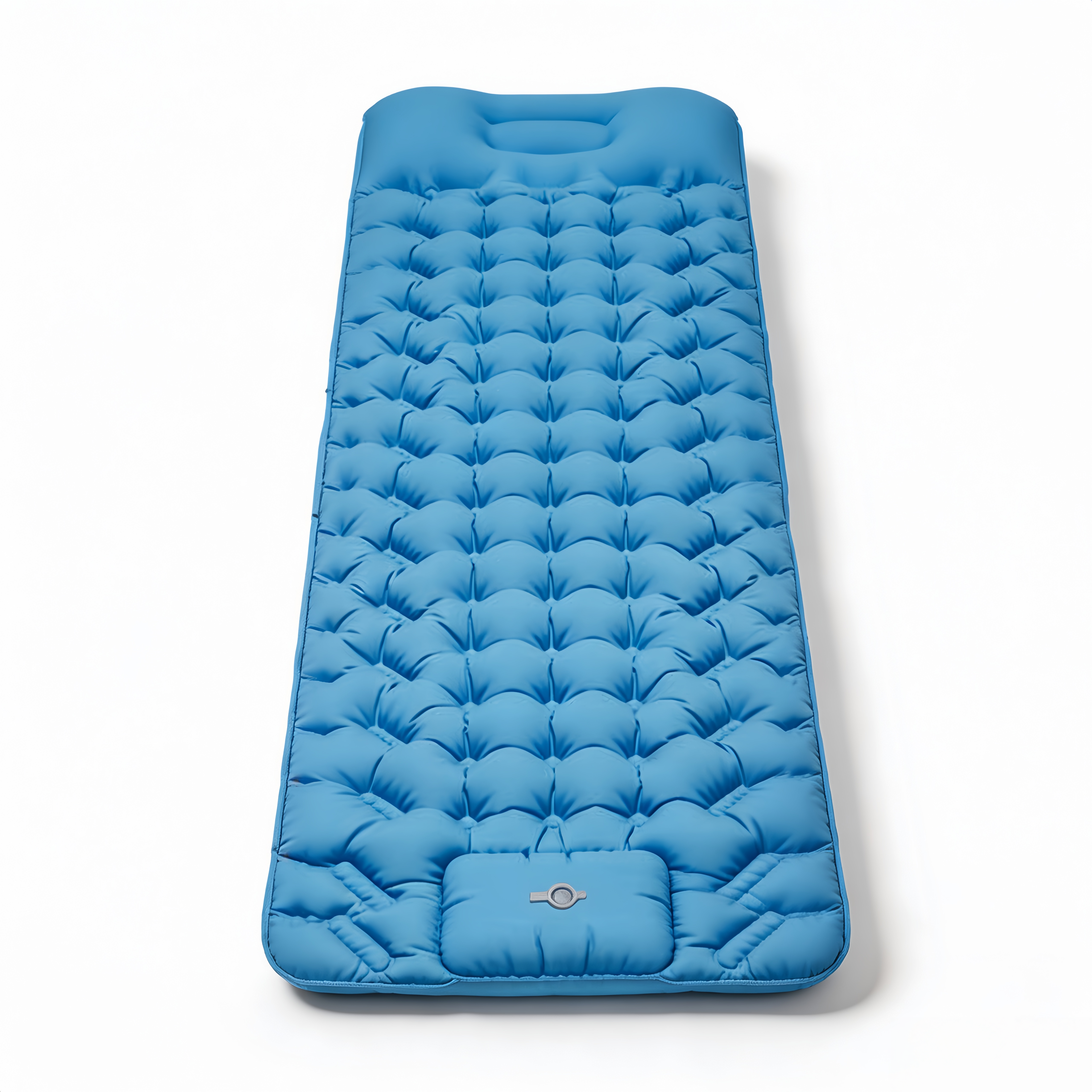 3-in-1 Multi-Position Inflatable Outdoor Mattress – Camping, Beach & Lounger with Built-In Foot Pump, Ultra-Compact 990g, R-Value 4 Insulation