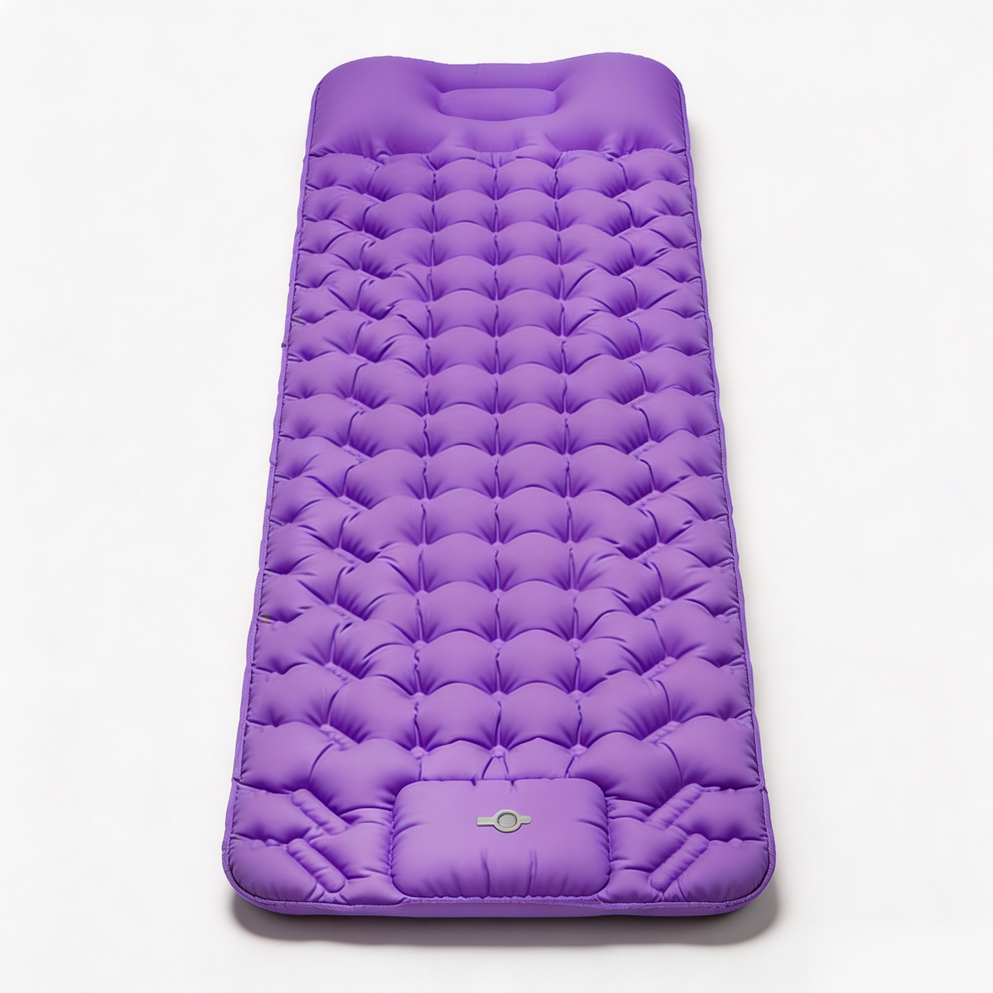 3-in-1 Multi-Position Inflatable Outdoor Mattress – Camping, Beach & Lounger with Built-In Foot Pump, Ultra-Compact 990g, R-Value 4 Insulation