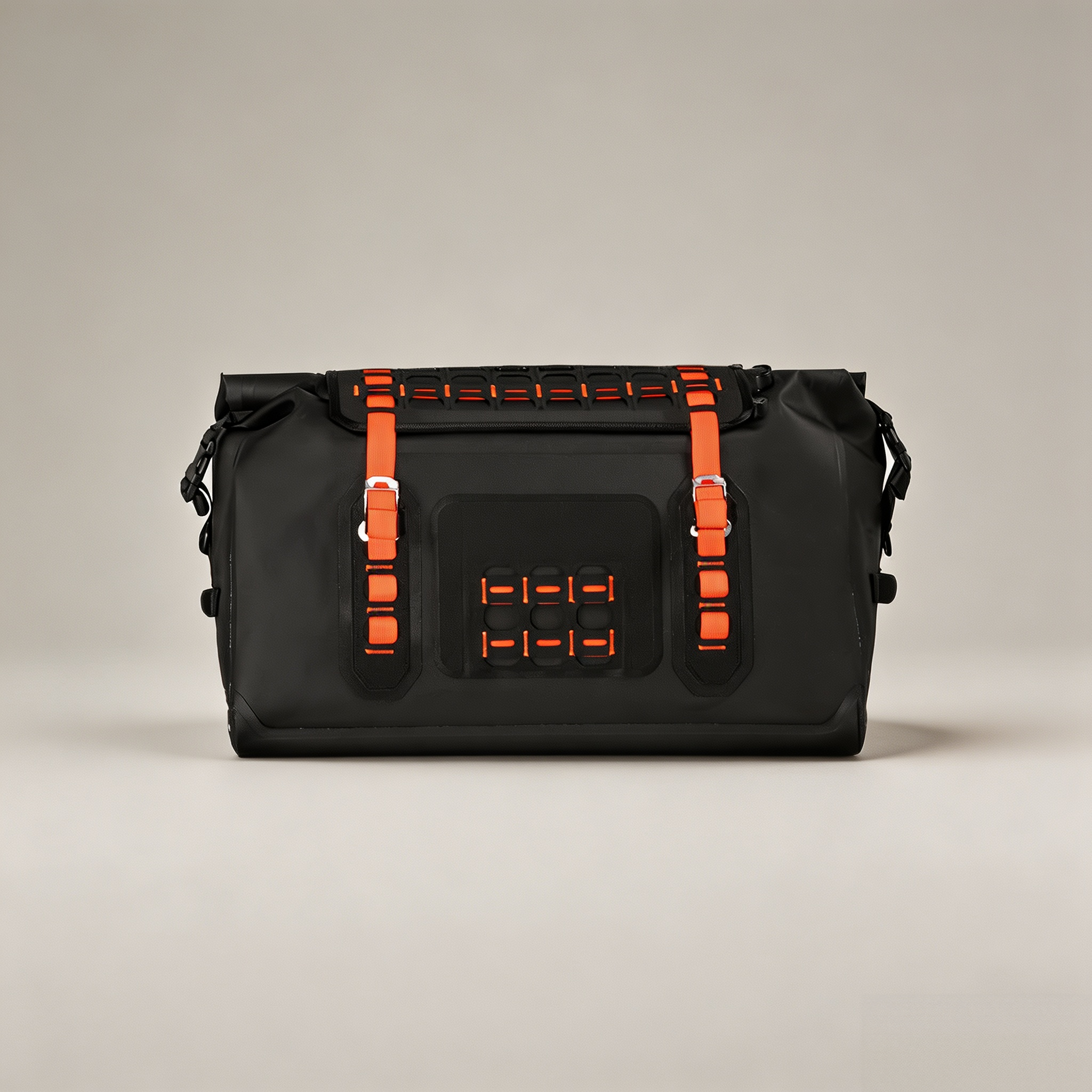 50L Waterproof Motorcycle Adventure Drypack – Rack-Free Pillion Mount, Self-Locking Straps, MOLLE-Ready Tail Bag for Touring & Off-Road