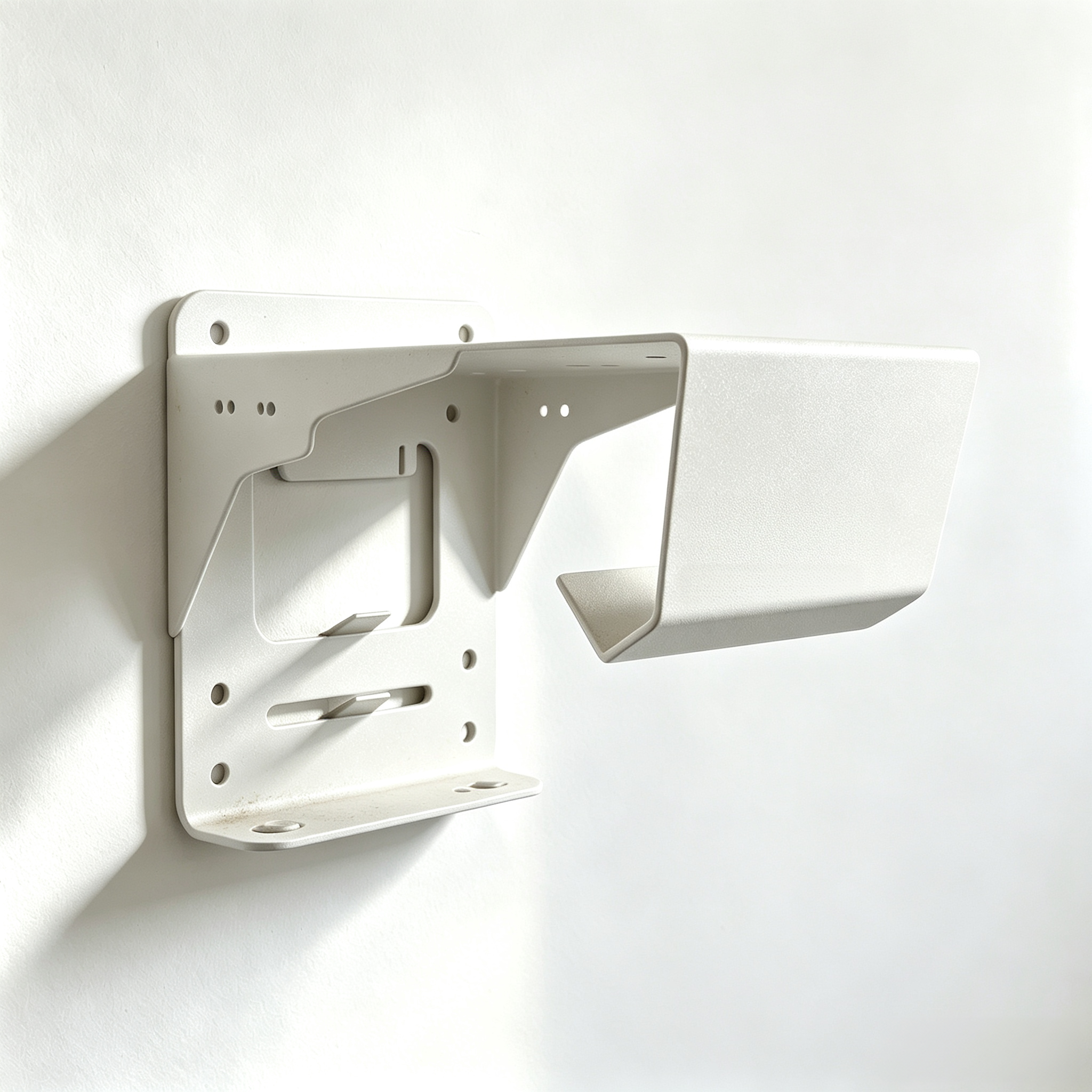 Adjustable wall-mounted bike rack