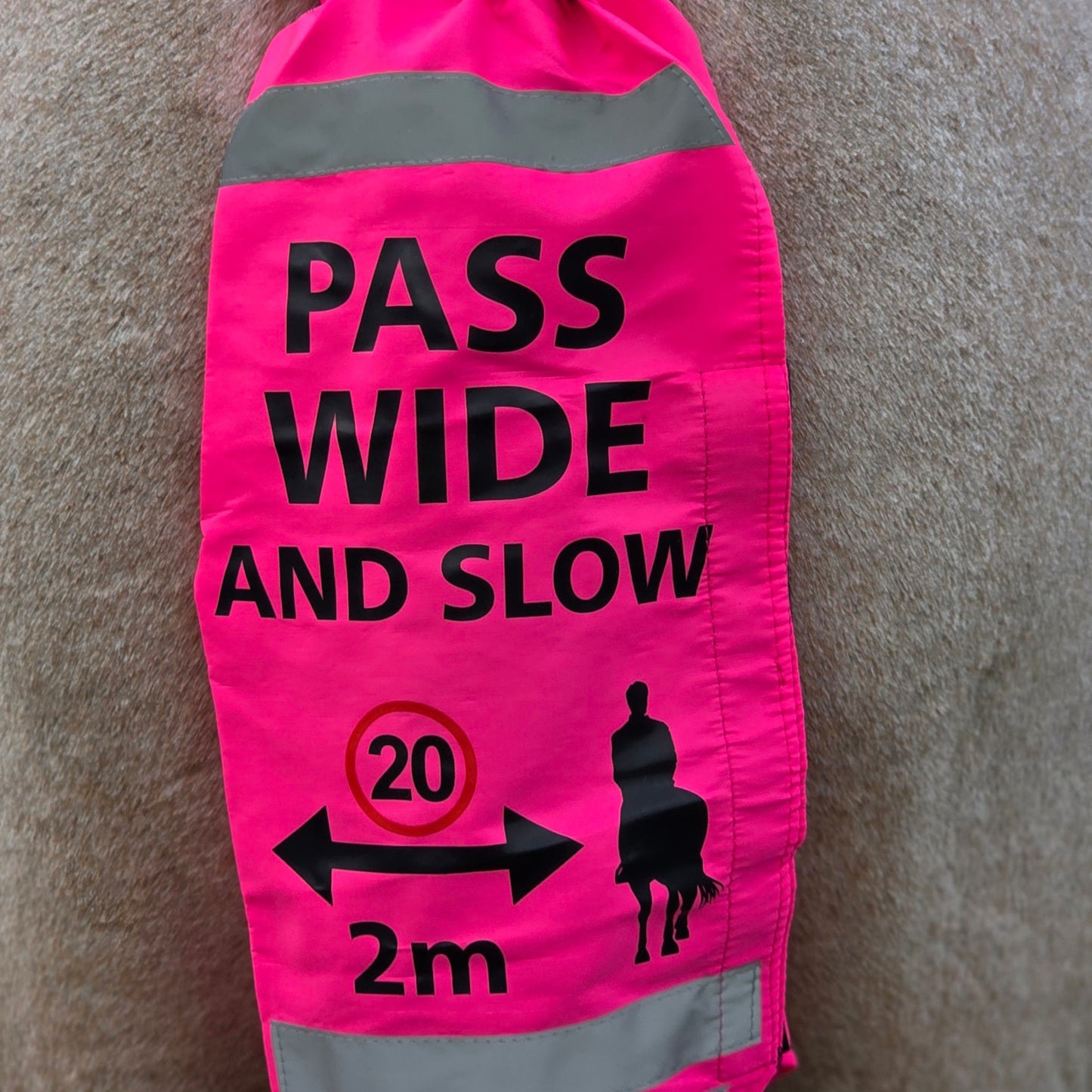 High Visibility Tail Wrap – Ride Safer, More Visible, More Confident