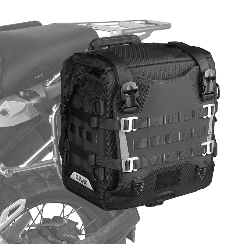 Motorcycle Side Bags – 20L & 35L Quick-Release Waterproof Saddlebags 🏍️🎒💧