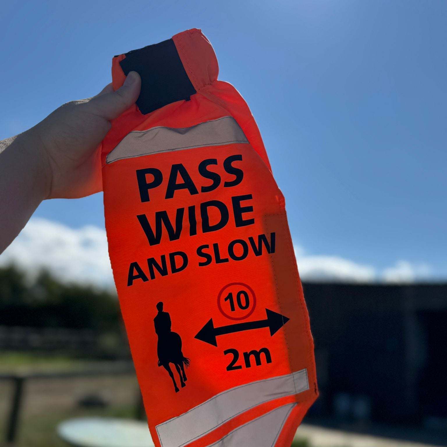 High Visibility Tail Wrap – Ride Safer, More Visible, More Confident