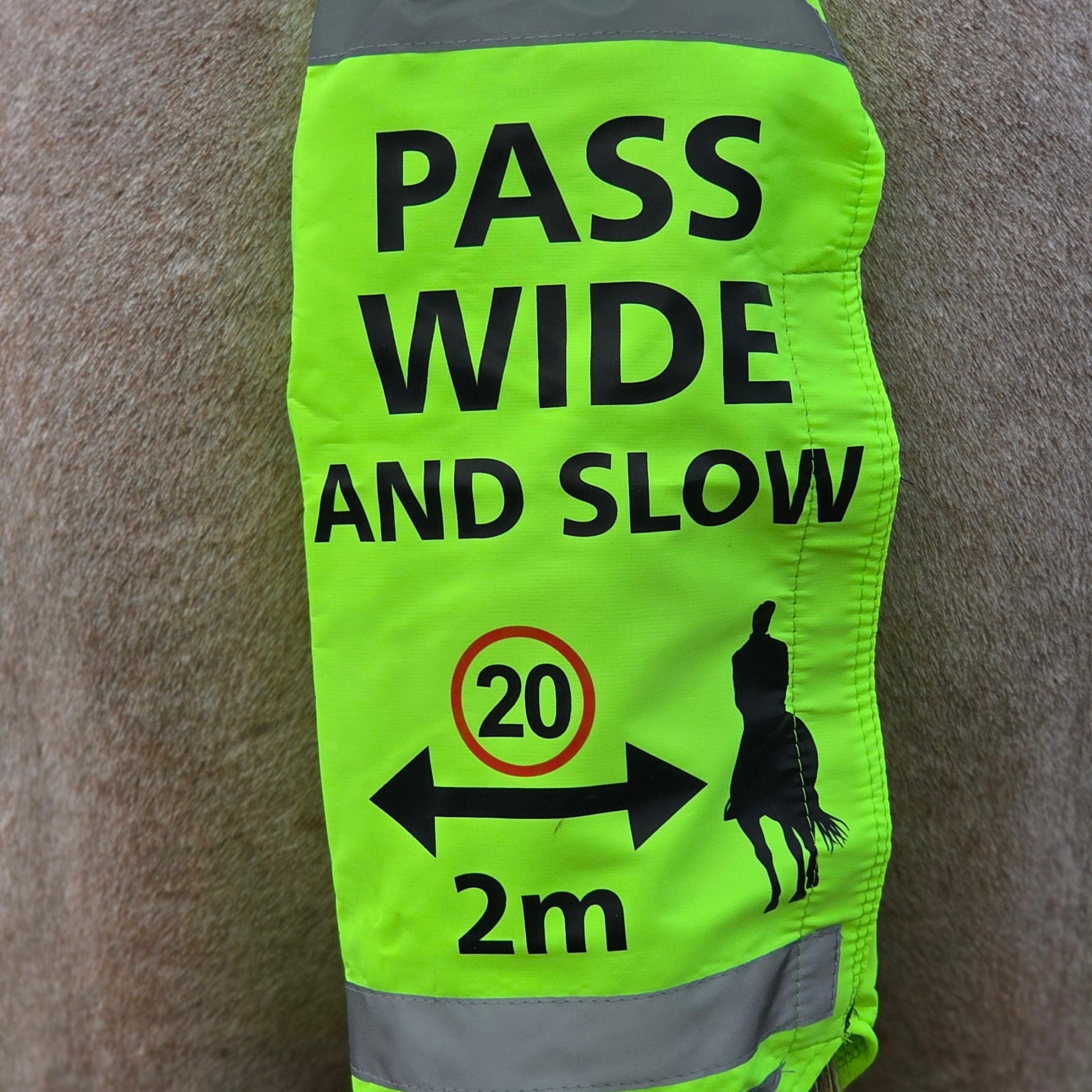High Visibility Tail Wrap – Ride Safer, More Visible, More Confident