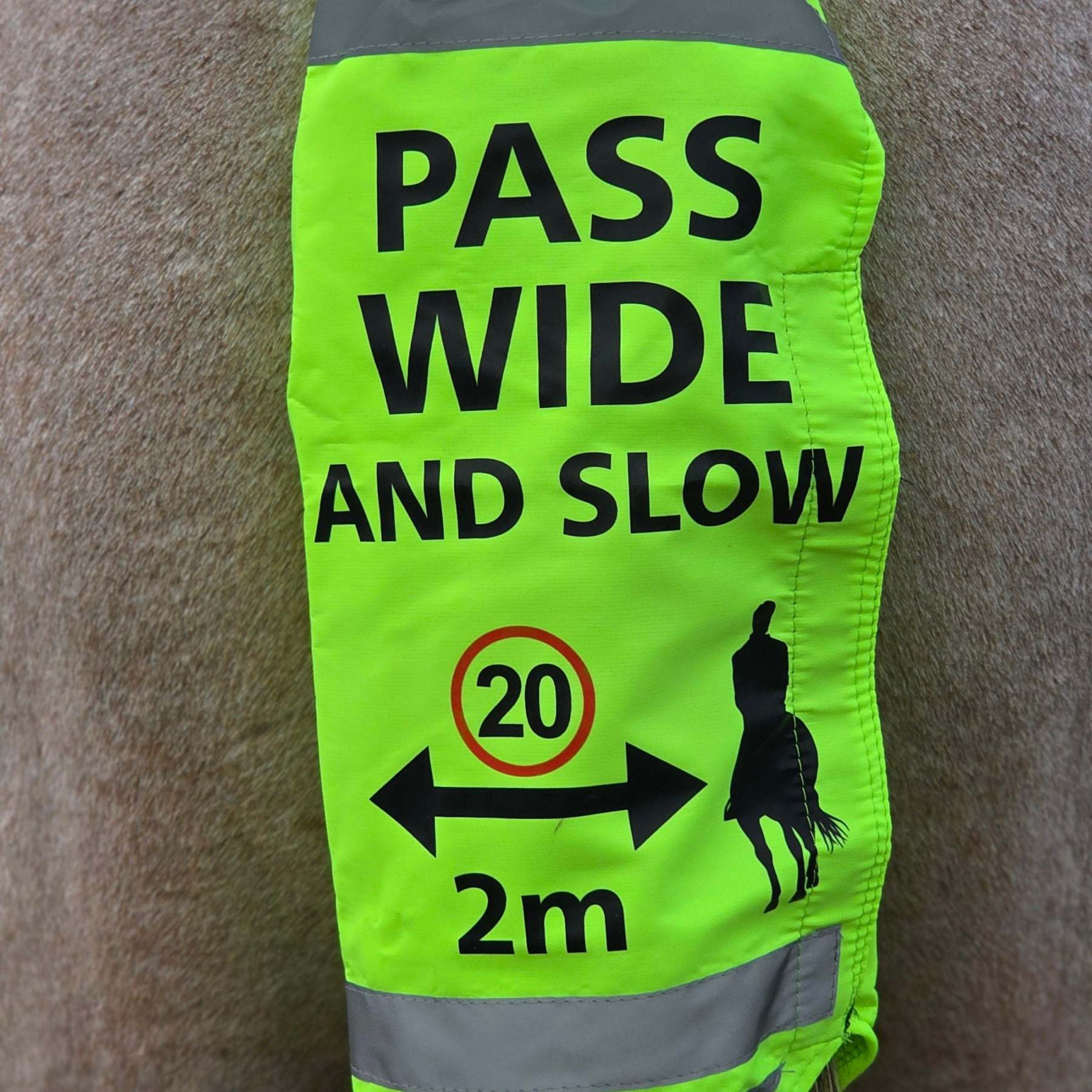 High Visibility Tail Wrap – Ride Safer, More Visible, More Confident