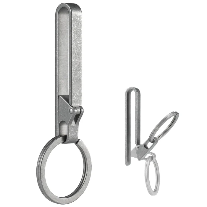 Titanium Alloy Belt Keychain