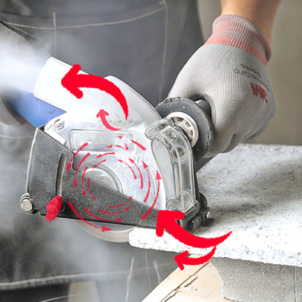 Cutting Guard Dust Collection Cover – 5" & 4-1/2" Angle Grinder Dust Shield