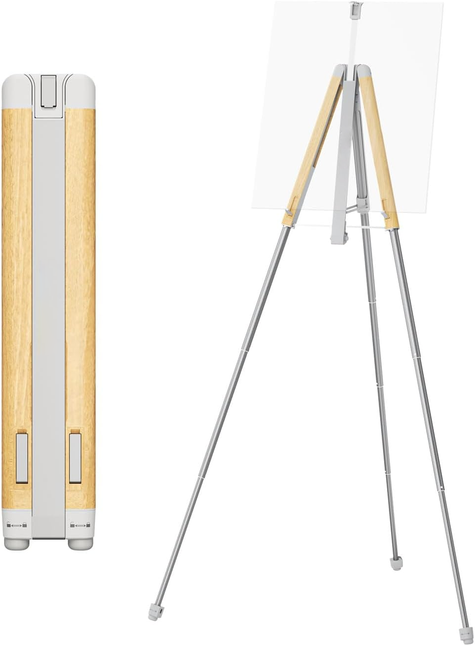 Foldable outdoor sketching easel