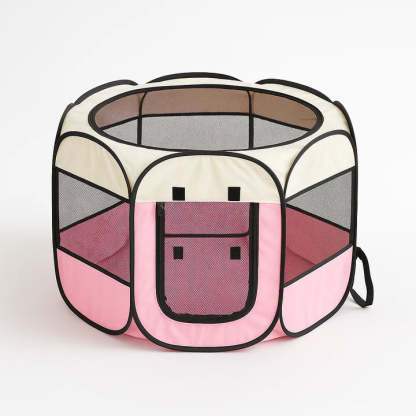 Portable foldable pet tent