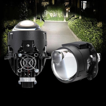2.5" Bi‑LED Laser Projector Headlight Upgrade – High‑Output Hi/Lo Beam System 🔦🚗✨