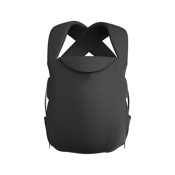 Newborn baby carrier suitable for 7-25 lbs, crossover design