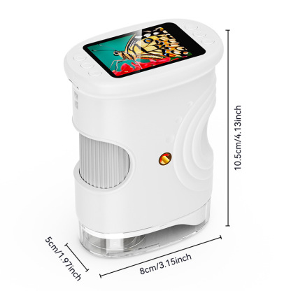 Kids’ Handheld Digital Microscope – 1000X Magnification with 2" Screen