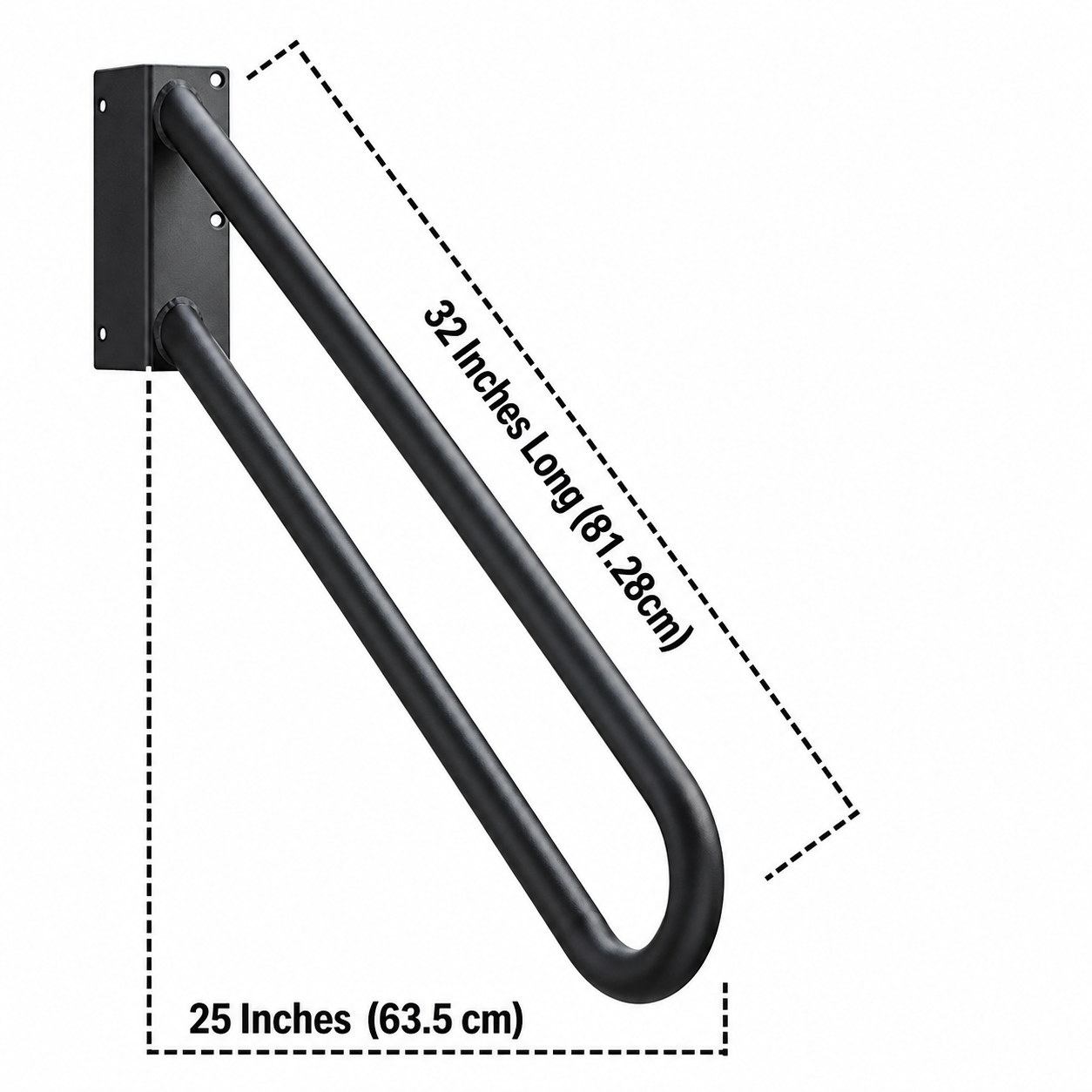 Heavy-Duty Door Jamb Safety Handrail