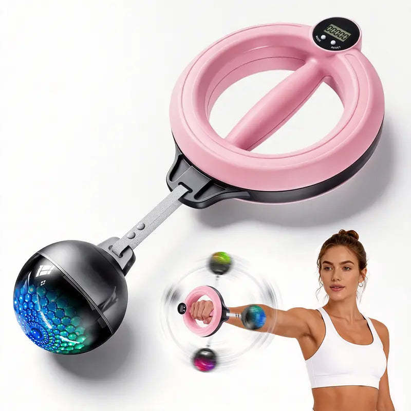360° Rotating Wrist & Forearm Trainer – Upper Body Strength Tool for Arms