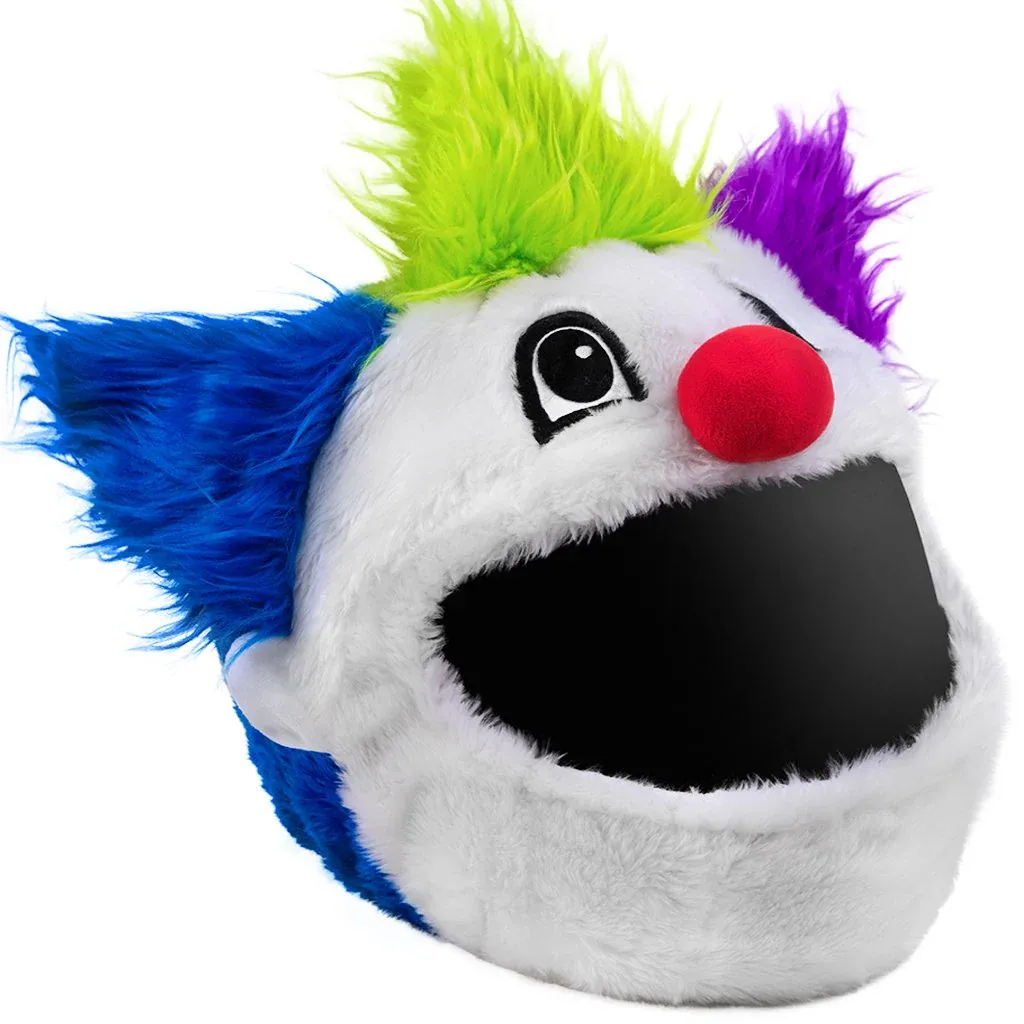 Motorcycle Helmet Cover - Clown
