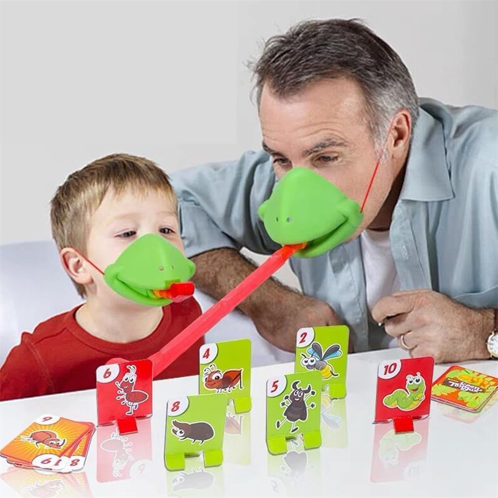 Flickin' Frogs: The Ultimate Tongue-Flicking Party Game 🐸